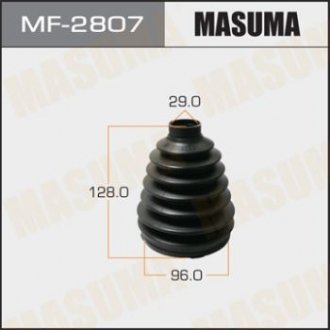 Пыльник ШРУСа зовнішній(пластик)+спецхомут Nissan Murano (04-08) MASUMA MF2807 (фото 1)