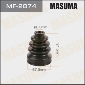 Пильовик ШРКШ (MF-2874) MASUMA MF2874 (фото 1)