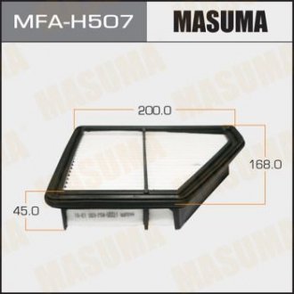 Фильтра Воздушный Фильтр A28009 LHD HONDA CIVIC MASUMA MFAH507 (фото 1)