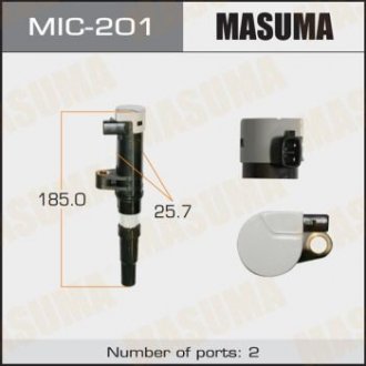 КАТУШКИ Зажигания QG18DD, QG18DE, F4P, F4R, K4J, K MASUMA MIC201 (фото 1)