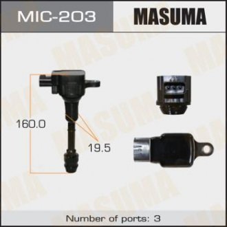 Котушка зажигания MASUMA MIC203 (фото 1)