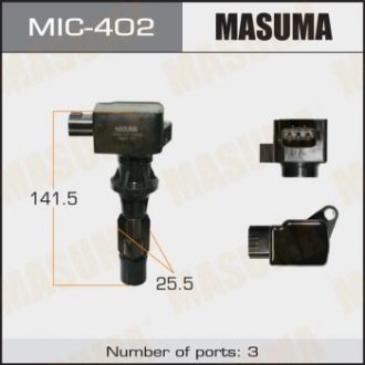 Катушка зажигания CX-7, MAZDA 6 / L3-VDT, L3-VE MASUMA MIC402 (фото 1)