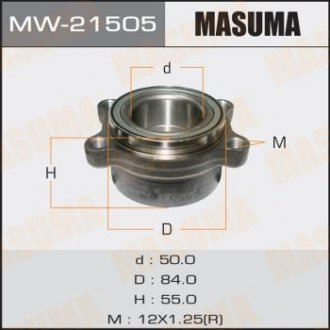 Маточина колеса заднього у зборі з підшипником Infinity FX 35 (02-08) (MW-21505) MASUMA MW21505 (фото 1)