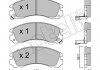 Колодки гальмівні (передние) Citroen C-Crosser 07-/Mitsubishi Outlander/Pajero 98-/Lancer/L400 94-03 Metelli 22-0134-0 (фото 2)