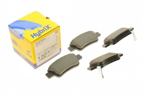 Колодки гальмівні (задние) Honda CR-V III/IV 06- Metelli 22-0790-0 (фото 1)