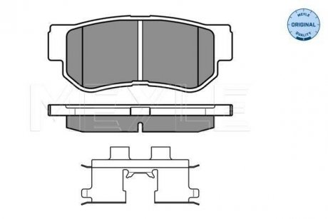 Колодки гальмівні (задние) Hyundai Tucson 2.0 CRDi 04-10 MEYLE 025 235 4314/W (фото 1)