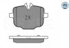 Колодки гальмівні (задние) BMW 5 (F10/F11)/6 (F12/F13)/ 7 (G11/G12)/ X5 (G05)/ X6 (G06)/ X7 (G07)10- MEYLE 025 247 0318/PD (фото 2)