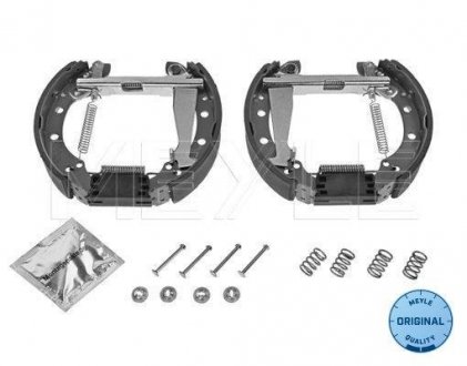 Колодки гальмівні (задние) VW Caddy II 96-00 (барабанные) (200x40) MEYLE 114 533 0003/K (фото 1)