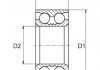 Подшипник ступицы VW BORA (1J2, 1J6), GOLF IV (1J1, 1J5) 98- передн.мост (Пр-во) MOOG VO-WB-11032 (фото 2)