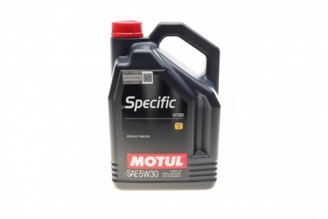 Олива 5W30 Specific 0720 (5L) (RN0720) MOTUL 102209 (фото 1)