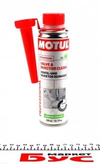 Присадка-очисник паливної системи (інжектора) Valve and Injector Clean (300ml) MOTUL 102515 (фото 1)