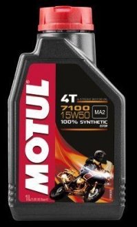 МАСЛО МОТОРНОЕ СИНТ 7100 ESTER 4-ТАКТ 15W-50 MOTUL 104298 (фото 1)