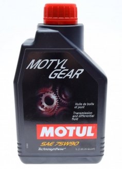 Олива 75W90 Motyl Gear (1L) (105783) (API GL-4/GL-5) (100093) MOTUL 317001 (фото 1)