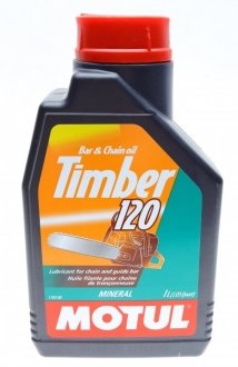 Олива для ланцюгів бензопіл Timber 120 (1L) Mineral (102792) MOTUL 785001 (фото 1)