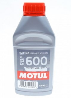 Рідина гальмівна DOT4 (0.5L) RBF600 Factory Line (100948) MOTUL 806910 (фото 1)