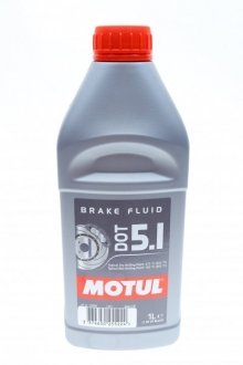 Рідина гальмівна DOT5.1 (1л) Гальмівна рідина (105836) MOTUL 807001 (фото 1)