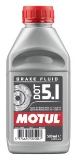 Рідина гальмівна DOT5.1 (0.5L) Гальмівна рідина (100950) MOTUL 807010 (фото 1)