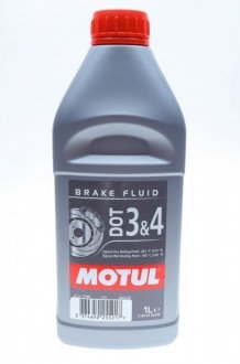 Рідина гальмівна DOT 3&4 (1L) (105835) MOTUL 807901 (фото 1)