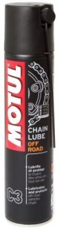 Змазка для ланцюгів мотоциклів C3 Chain Lube Off Road (400ml) (102982) MOTUL 815516 (фото 1)