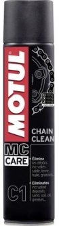 Засіб для очистки мотоланцюгів C1 Chain Clean (400ml) (10298) MOTUL 815816 (фото 1)