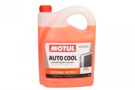 Антифриз (оранжевий) G12 Plus (5L) Auto Cool Optimal Ultra (1:1= -41°C)/(109143) MOTUL 818106 (фото 1)