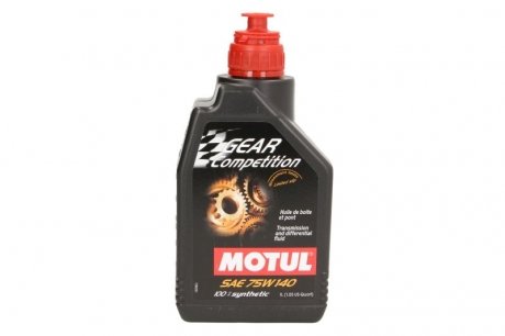 Олива 75W140 Gear Competition (1л) (105779) MOTUL 823501 (фото 1)