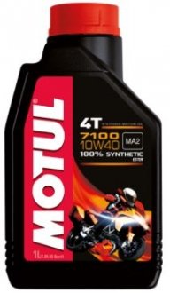 Олива 10W40 4T 7100 (1л) (104091) MOTUL 836311 (фото 1)