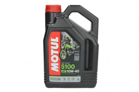 Олива 10W40 5100 4T Technosynthese (4л) MOTUL 836541 (фото 1)