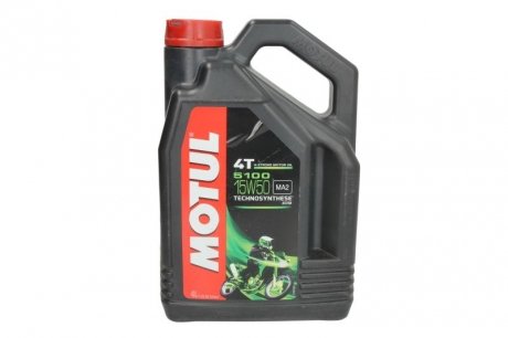 Олива 15W50 5100 4T (4L) (104083) MOTUL 836741 (фото 1)