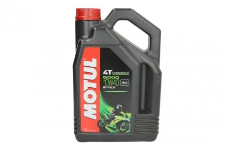 Олива 10W40 4T HC-Tech 5000 (4L) (104056) MOTUL 836941 (фото 1)