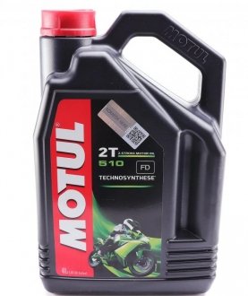 Олива 2T 510 (4L) (104030) MOTUL 837441 (фото 1)