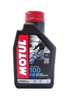 Олива 100 2T (1L) (104024) MOTUL 837511 (фото 1)