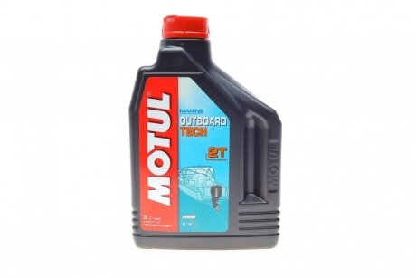 Олива Outboard Tech 2T (2L) (101726) MOTUL 851721 (фото 1)