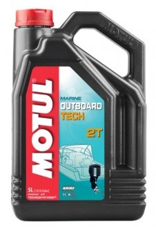 Олива Outboard Tech 2T (5L) (101728) MOTUL 851751 (фото 1)