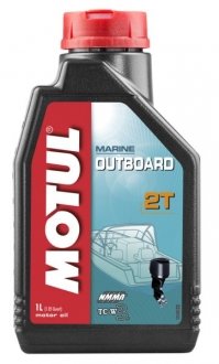 Олива Outboard 2T (1L) (102788) MOTUL 851811 (фото 1)