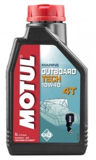 Олива 10W40 Outboard Tech 4T (1л) MOTUL 852211 (фото 1)