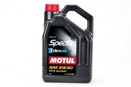 Олива 5W30 Specific Dexos2 (5L) (102643) MOTUL 860051 (фото 1)