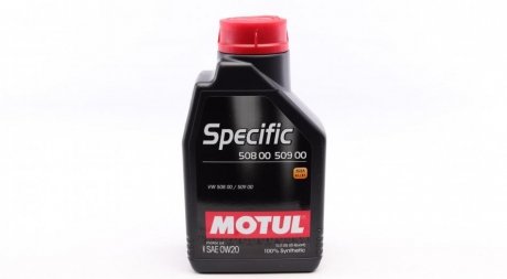 Олива 0W20 Specific (1л) (VW 508.00/509.00) (107385) MOTUL 867211 (фото 1)