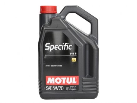 Олива 5W20 Specific (5L) (FORD WSS M2C 948-B) 106352 MOTUL 867351 (фото 1)