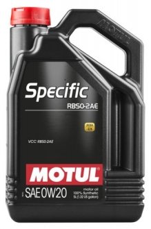 Олива 0W20 Specific RBS0-2AE (5л) MOTUL 867451 (фото 1)