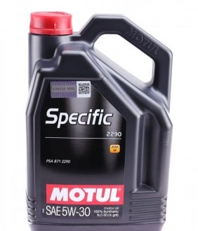 Олива 5W30 Specific 2290 (5L) (ACEA C2/PSA B71 2290) (109325) MOTUL 867751