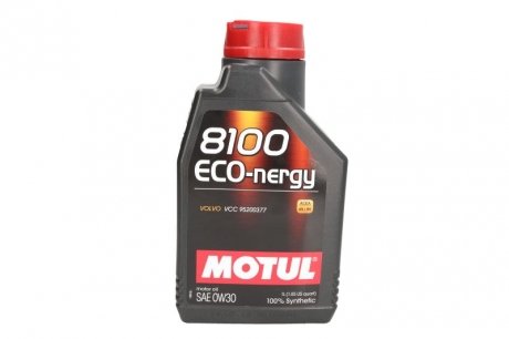 Олива 0W30 ECO-nergy 8100 (1л) (VCC 95200377) (102793) MOTUL 872011 (фото 1)