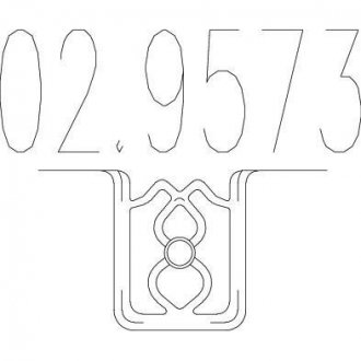 Гумовий елемент кріплення MTS 02.9573