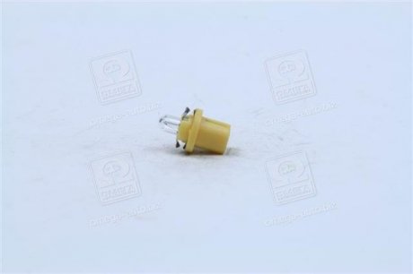 Лампа розжарювання 12v 1,5w Bx8,5d YELLOW (вир-во) NARVA 17050CP (фото 1)