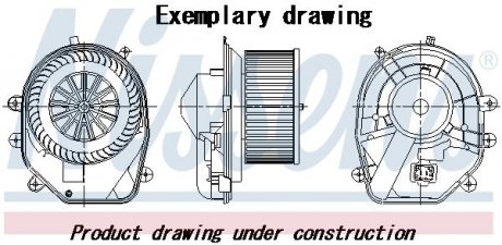 Вентилятор салона NISSENS 87446 (фото 1)