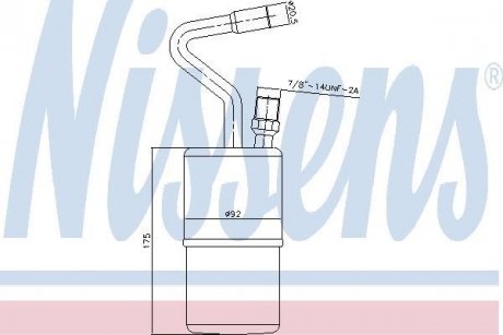 Осушувач кондицiонера NISSENS 95135 (фото 1)