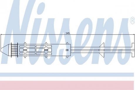 Осушувач кондицiонера NISSENS 95326 (фото 1)
