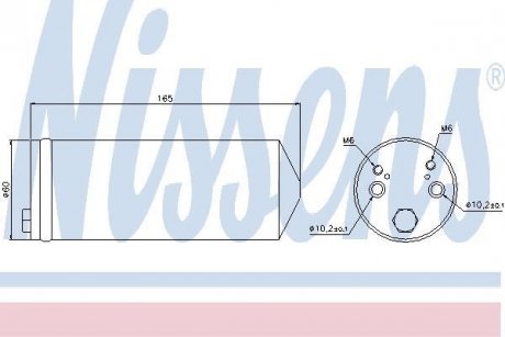 Осушувач кондицiонера NISSENS 95413 (фото 1)