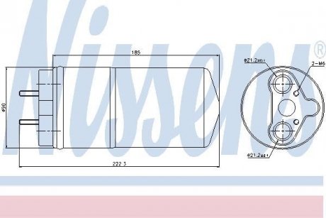 Осушувач кондиціонера Vivaro, TraficVI (вир-во) NISSENS 95462 (фото 1)