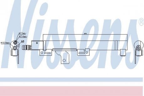 Осушувач кондицiонера NISSENS 95492